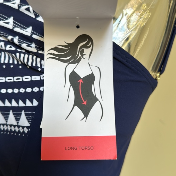 Christina Long torso D-Cup Tankini top - Picture 4 of 7